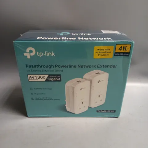 NEW AND SEALED TP-LINK PASSTHROUGH POWERLINE NETWORK EXTENDER 