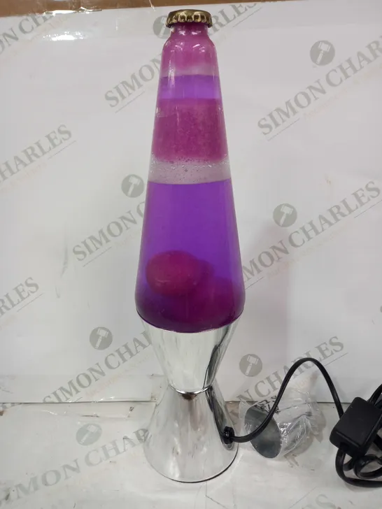 SCHYLLING METALLIC LAVA LAMP