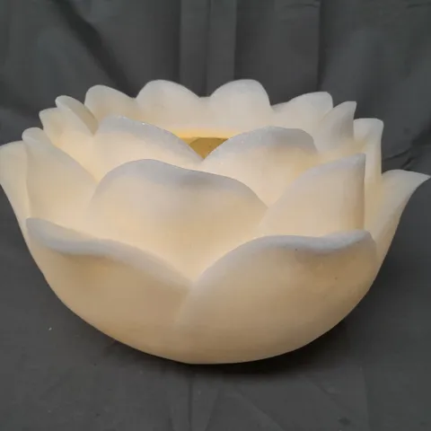 BOXED MY GARDEN STORIES LARGE LED LOTUS LIGHT