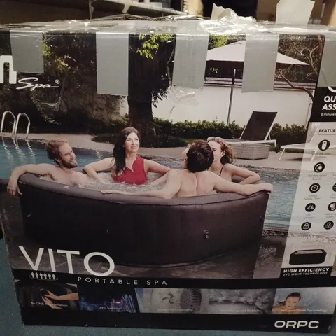 VITO PORTABLE SPA U-VT061 6-PERSON // COLLECTION ONLY