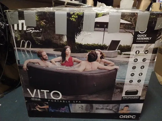 VITO PORTABLE SPA U-VT061 6-PERSON // COLLECTION ONLY