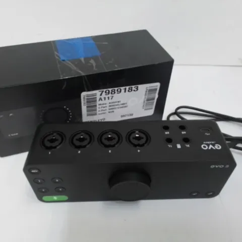 BOXED EVO 8 USB AUDIO INTERFACE EXTERNAL SOUND CARD