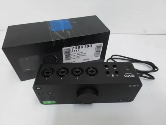 BOXED EVO 8 USB AUDIO INTERFACE EXTERNAL SOUND CARD