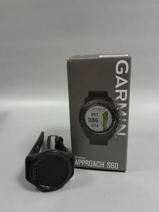 BOXED GARMIN APPROACH S60 GPS GOLF WATCH 