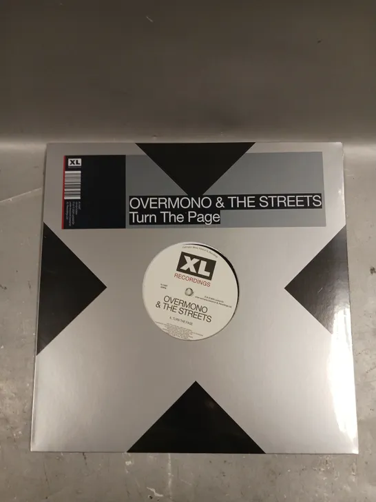 SEALED OVERMONO & THE STREETS TURN THE PAGE VINYL 