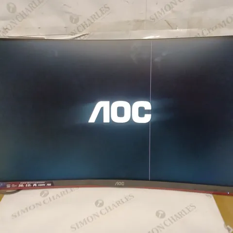 AOC GAMING C32G2ZE 32 INCH VA CURVED MONITOR (1920X1080 @ 240HZ) [COLLECTION ONLY]