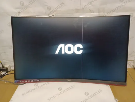 AOC GAMING C32G2ZE 32 INCH VA CURVED MONITOR (1920X1080 @ 240HZ) [COLLECTION ONLY]