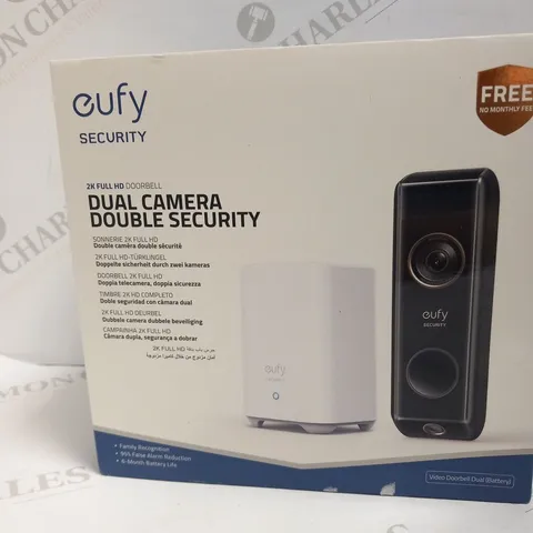 BOXED EUFY SECURITY DOORBELL CAMERA