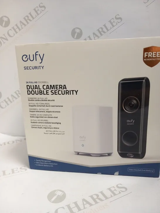 BOXED EUFY SECURITY DOORBELL CAMERA