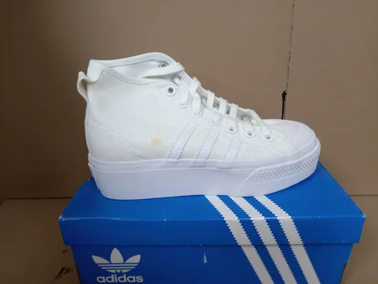 ADIDAS PLATFORM MID WOMENS TRAINERS - UK 4