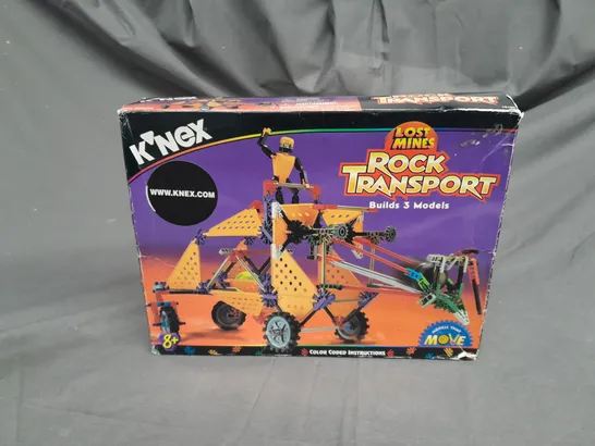 K'NEX LOST MINES ROCK TRANSPORT