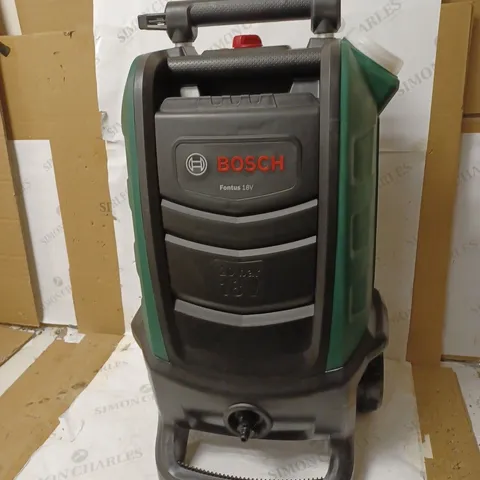 BOSCH CORDLESS OUTDOOR PRESSURE WASHER FONTUS 18V