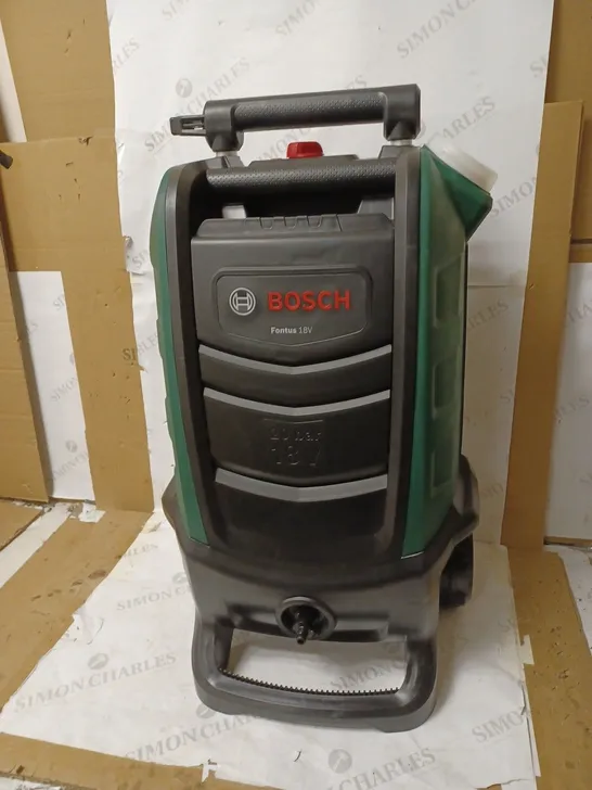 BOSCH CORDLESS OUTDOOR PRESSURE WASHER FONTUS 18V