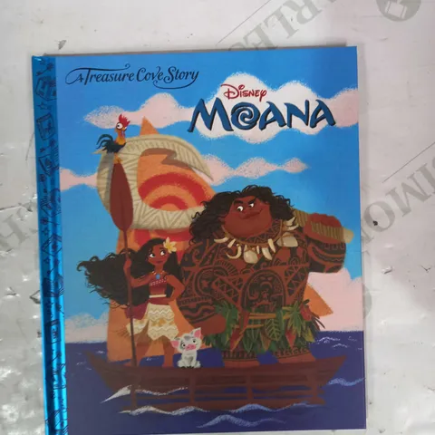 LOT OF APPROXIMATELY 10 TREASURE COVE STORY DISNEY MOANA BOOKS