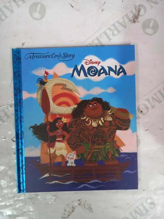 LOT OF APPROXIMATELY 10 TREASURE COVE STORY DISNEY MOANA BOOKS