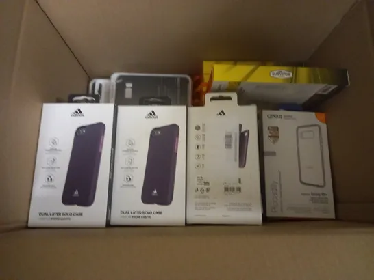 LOT OF APPROXIMATELY 60 ASSORTED MOBILE PHONE CASES AND SCREEN PROTECTORS