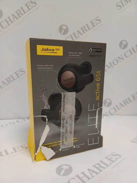 BOXED JABRA ELITE ACTIVE 65T EARBUDS 