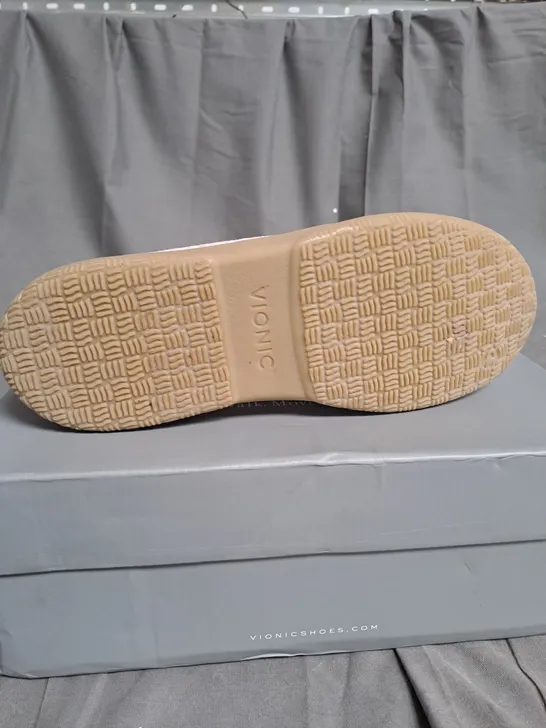 BOXED PAIR OF VIONIC SLIPPERS - UK SIZE 4.5