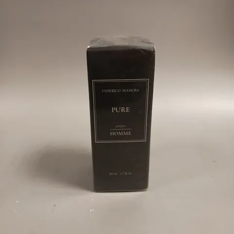 BOXED AND SEALED FEDERICO MAHORA PURE PARFUM HOMME 50ML