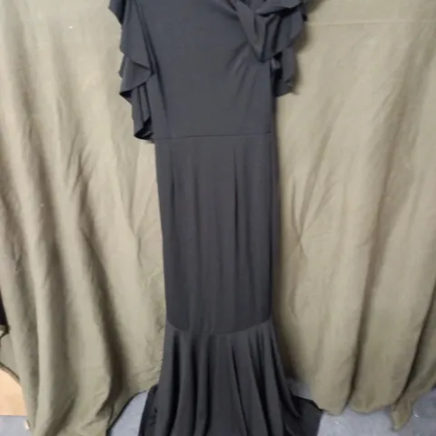 BLACK EMBELLISHED OCCASIONAL DRESS - SIZE UNSPECIFIED