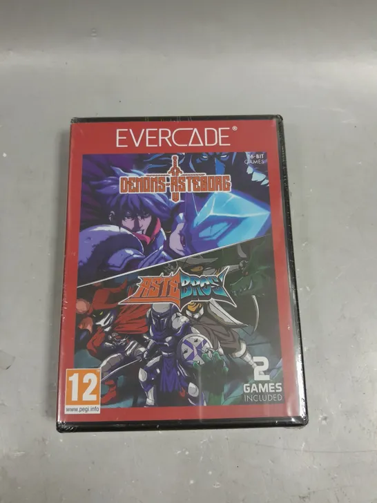 SEALED EVERCADE DEMONS OF ASTERBORG & ASTEBROS DUAL GAME 