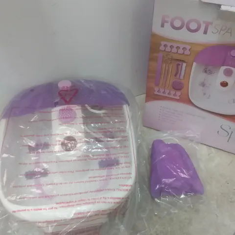 SENSIO FOOT SPA MASSAGER PEDICURE BATH