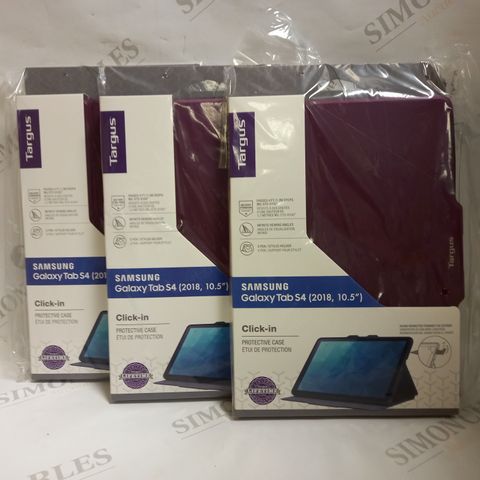 LOT OF APPROXIMATELY 20 TARGUS SAMSUNG TAB S4 (10.5") CASES