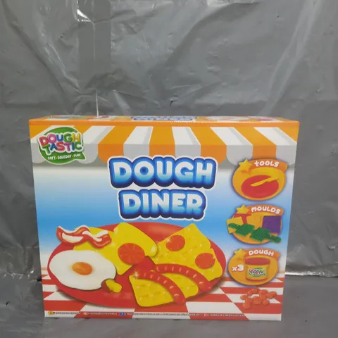 LOT OF 12 DOUGH DINER PLAY SETS