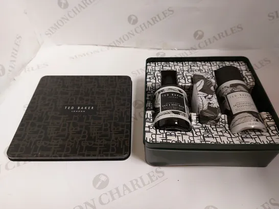 TED BAKER BATH AND BODY TIN GIFT SET 