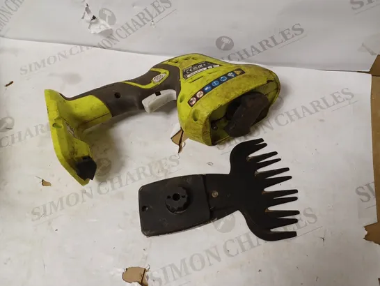 RYOBI 18V CORDLESS GRASS SHEAR AND SHRUBBER