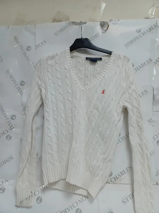 MEDIUM RALPH LAUREN SPORTS CARDIGAN 