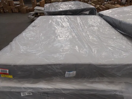 QUALITY BAGGED 4'6" DOUBLE 3 LAYER ECO MEMORY FOAM HYBRID BONNET MATTRESS 