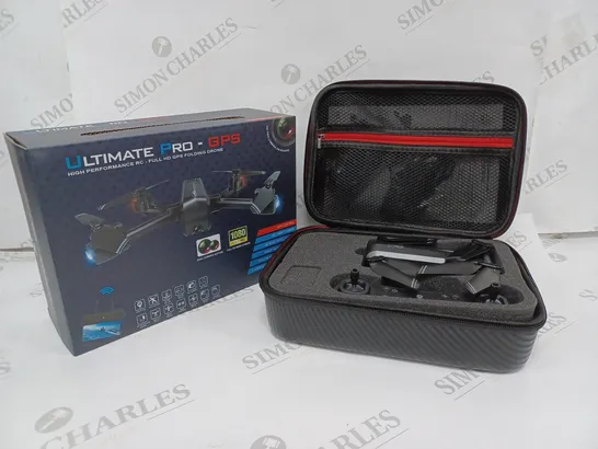 BOXED ULTIMATE PRO GPS HIGH PERFORMANCE RC FULL HD GPS FOLDING DRONE 