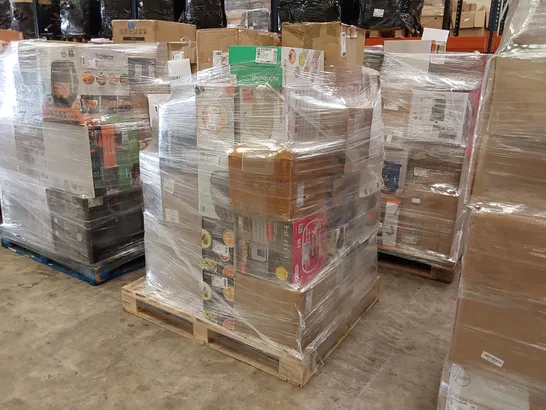 PALLET OF APPROXIMATELY 65 UNPROCESSED RAW RETURN HOUSEHOLD AND ELECTRICAL GOODS TO INCLUDE;