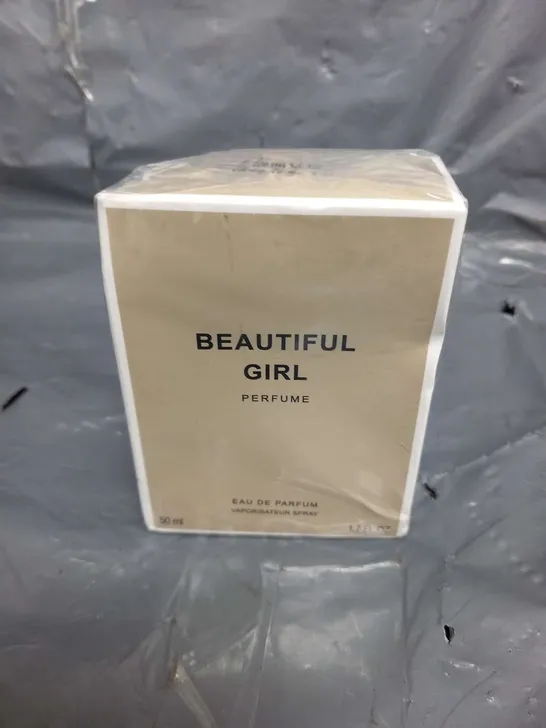 BOXED AND SEALED BEAUTIFUL GIRL PERFUME EAU DE PARFUM 50ML