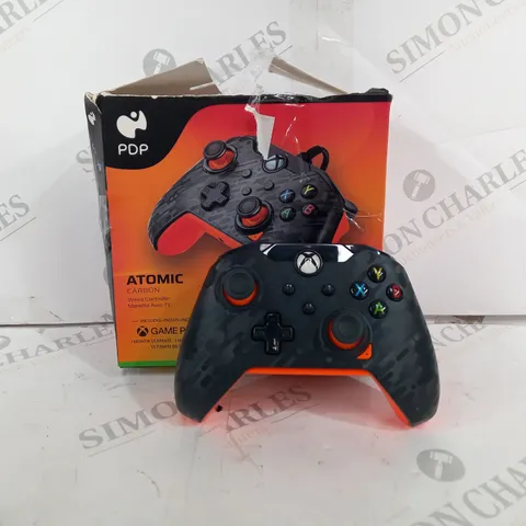 BOXED PDP ATOMIC CARBON XBOX CONTROLLER