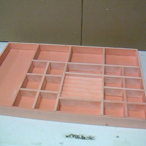 BUNDLEBERRY BY AMANDA HOLDEN LARGE DRESSING TABLE TRAY - PEACHY PINK