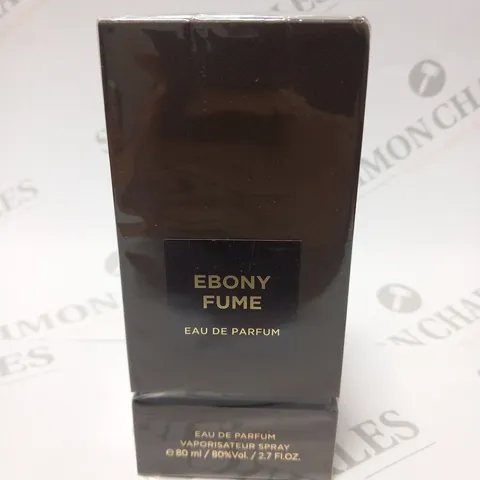 BOXED AND SEALED EBONY FUME EAU DE PARFUM 80ML