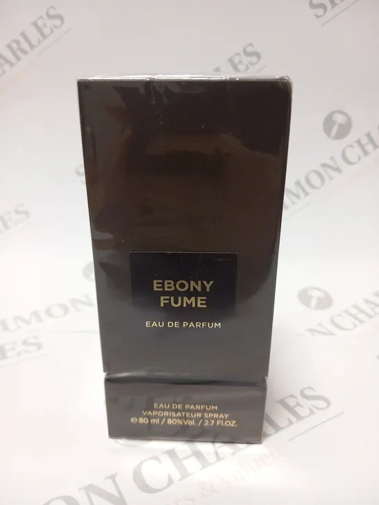 BOXED AND SEALED EBONY FUME EAU DE PARFUM 80ML