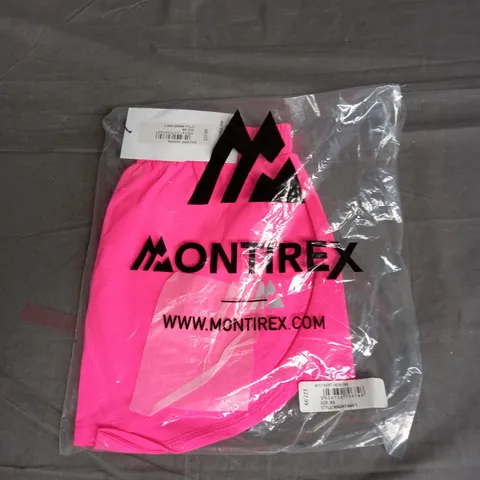 MONTIREX FLY SHORT IN NEON PINK SIZE XS