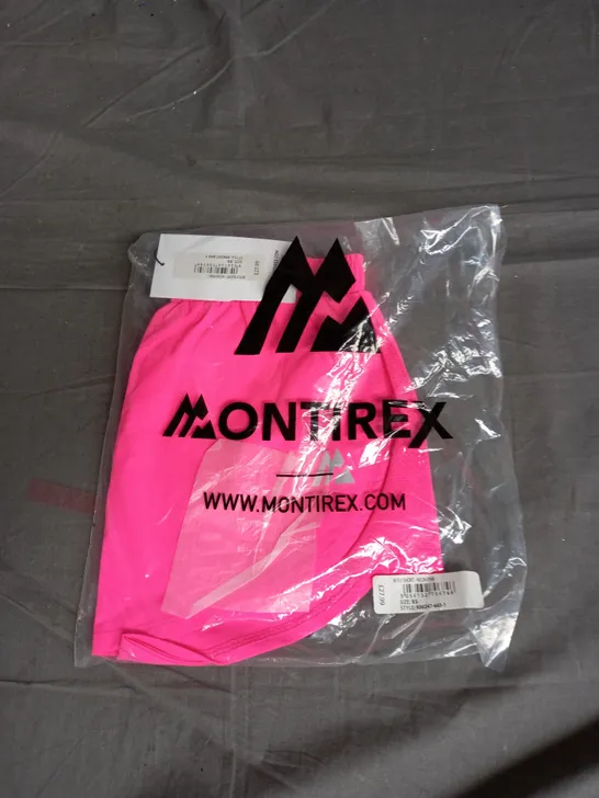 MONTIREX FLY SHORT IN NEON PINK SIZE XS