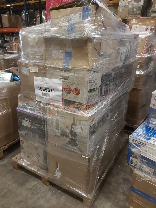 PALLET OF APPROXIMATELY 28 UNPROCESSED RAW RETURN HOUSEHOLD AND ELECTRICAL GOODS TO INCLUDE;