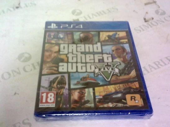 GRAND THEFT AUTO 5 PLAYSTATION 4 GAME 