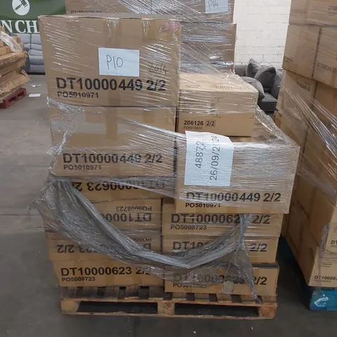 PALLET OF ASSORTED BOXED INCOMPLETE FURNITURE PARTS