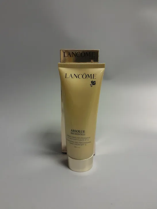 BOXED LANCOME ABSOLUE PRECIOUS CELLS NOURISHING AND REPLENISHING HAND CREAM 100ML 