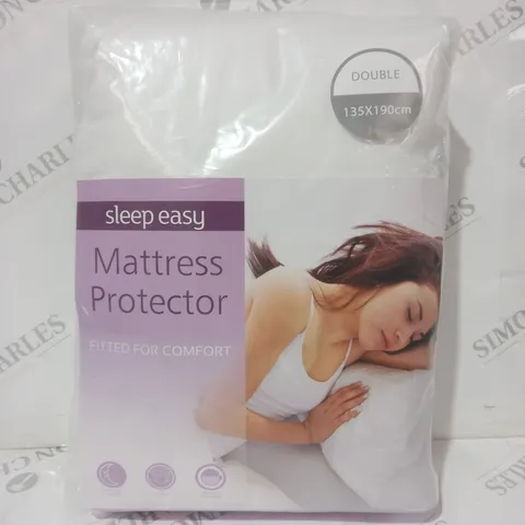 SLEEP EASY MATTRESS PROTECTOR - DOUBLE SIZE