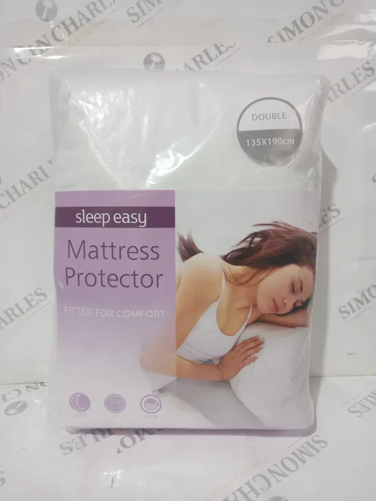 SLEEP EASY MATTRESS PROTECTOR - DOUBLE SIZE