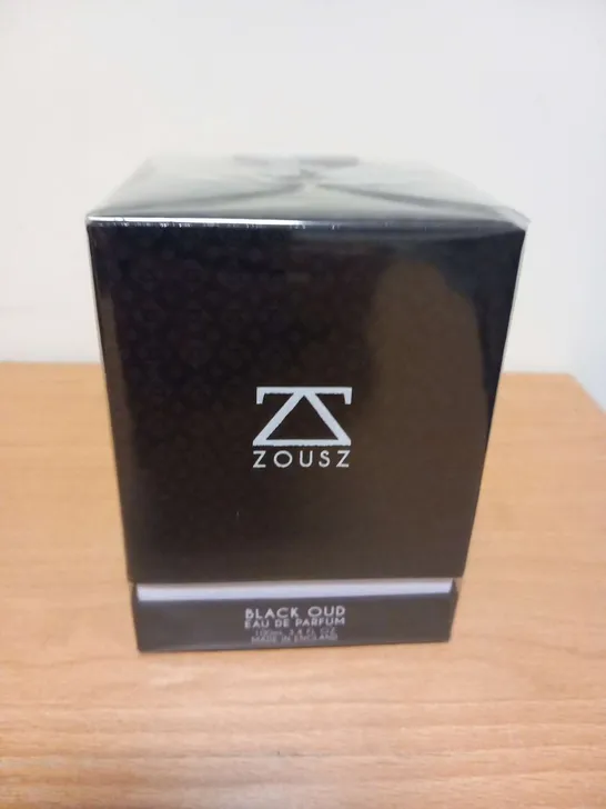 BOXED AND SEALED ZOUSZ BLACK OUD EAU DE PARFUM 100ML