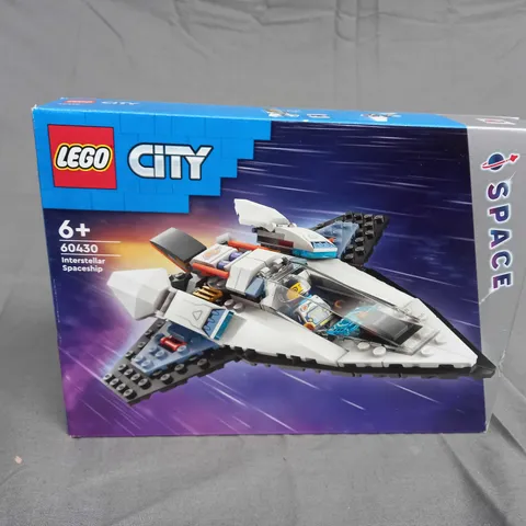 LEGO SPACE CITY INTERSTELLAR SPACESHIP 60430 AGES 6+