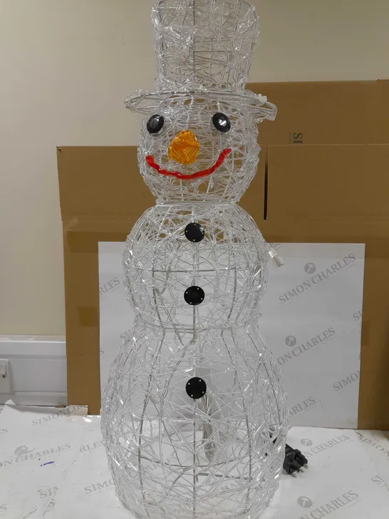 SNOWMAN LIGHT ICE WHITE LEDS